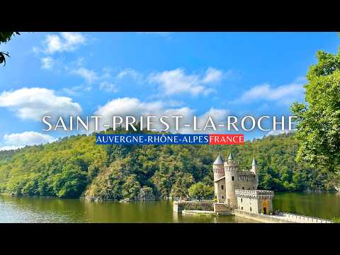 SAINT-PRIEST-LA-ROCHE - The MOST Romantic Castle on the LOIRE River!