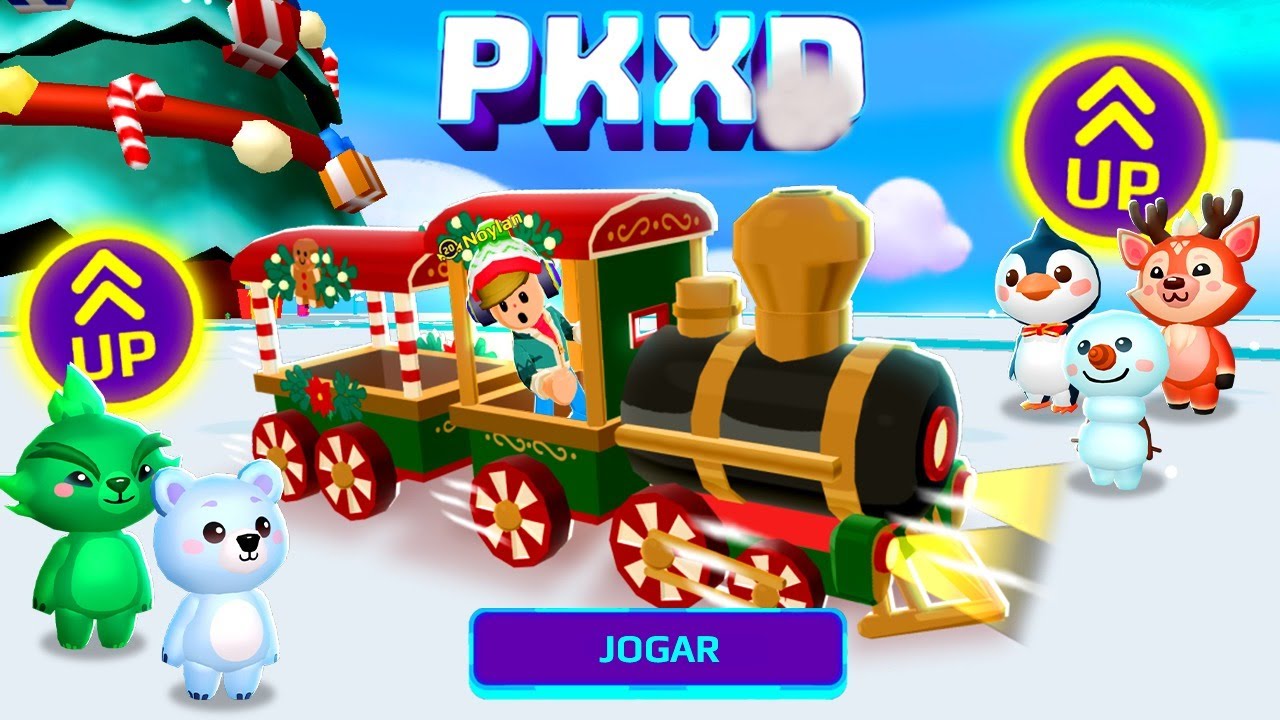 NOVOS ITENS E PETS NA ATUALIZAÇÃO DE NATAL NO PK XD