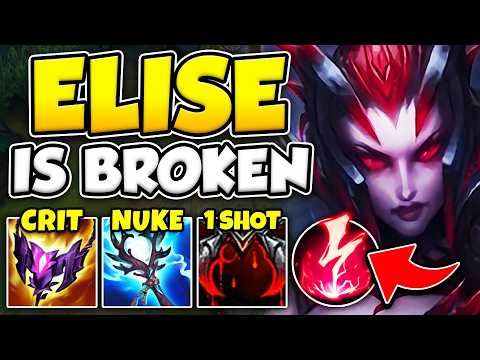 HOW TO PLAY ELISE JUNGLE AND DOMINATE EVERY GAME! (SHE'S BROKEN NOW)