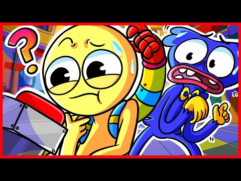HUGGY WUGGY & PLAYER ARE SO CONFUSED! Poppy Playtime Animation #20