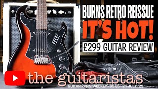 Video thumbnail for Burns London Short Scale Jazz Guitar Review - Super Affordable Retro Reissue! by The Guitaristas