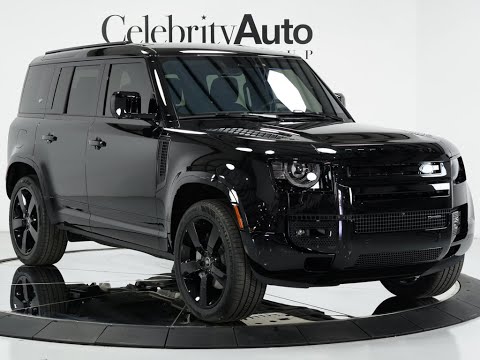 2022 LAND ROVER DEFENDER 110 X-DYNAMIC EXTENDED BLACK EXTERIOR PACK