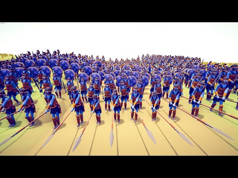 250x GREEK ARMY ATTACK KNIGHT CASTLE - Totally Accurate Battle Simulator TABS