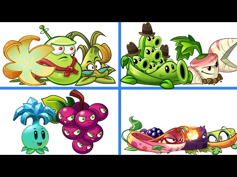 PvZ 2 4 Super Team Plants Vs Team Zombies Part 41 - Team So OP !!!