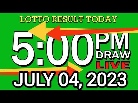 LIVE 5PM LOTTO RESULT TODAY JULY 04, 2023 LOTTO RESULT WINNING NUMBER