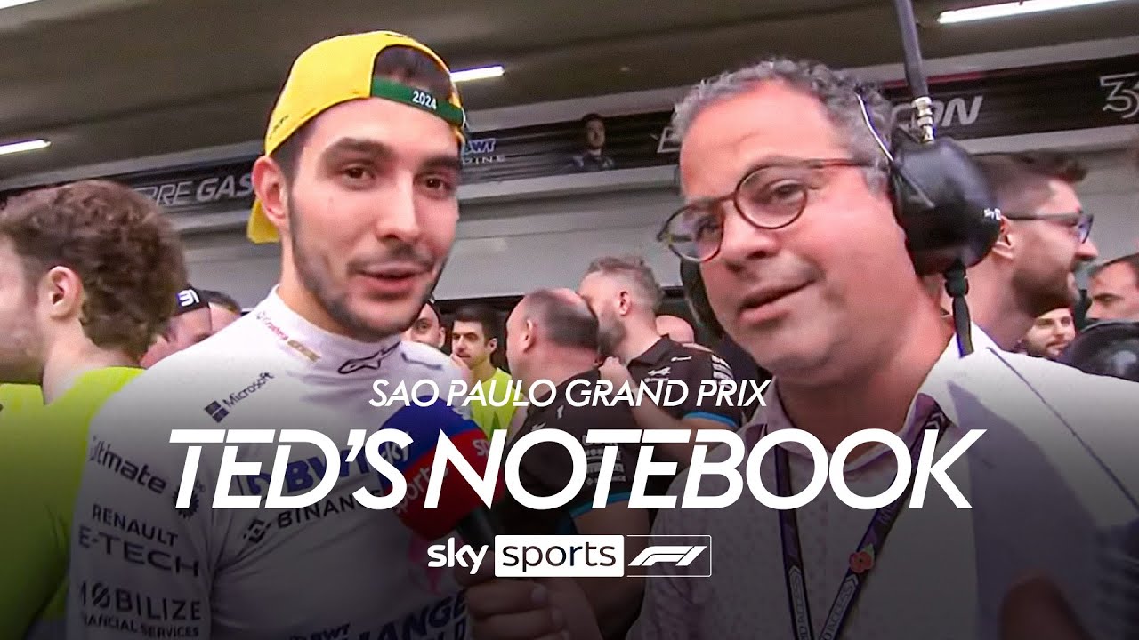 Ted reflects on a chaotic race and Alpine's dream finish! | Ted's Sao Paulo Sprint Notebook