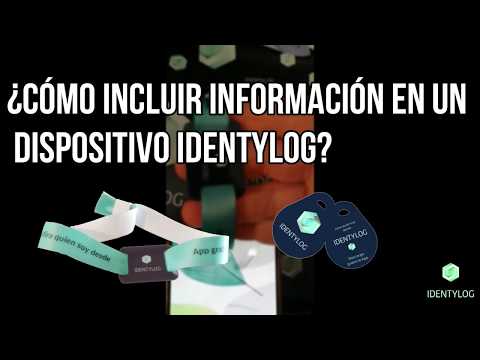 ¿Cómo incluir la información en un dispositivo NFC Identylog ...