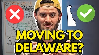 If YOU are Relocating to Delaware… WATCH THIS!! - Whiteboard Breakdown w/ Best Places to Live in DE!