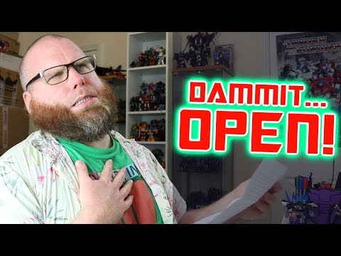Dammit, Open: Extreme Ego Attack!! Transformers and Gundam Toy Unboxing!