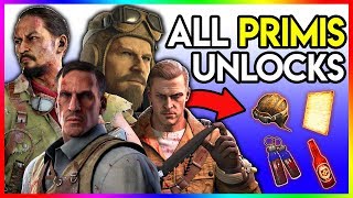 FASTEST WAY TO UNLOCK ALL PRIMIS BLACKOUT CHARACTER SKINS! Richtofen, Dempsey, Nikolai, Takeo (BO4)