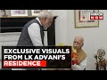 Visuals From Lal Krishna Advani's Residence After BJP Government's Big Announcement | Top News