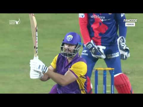65* off 19 balls | Irfan Pathan at his best | Legends League Cricket | Streaming LIVE on FanCode
