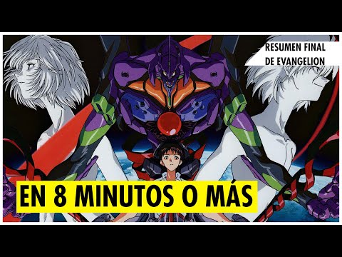 ⛔️EVANGELION: RESUMEN DE LA SAGA COMPLETA! (ANIME DE LOS 90/THE END/REBUILDS) EN 8 MINUTOS O MAS!