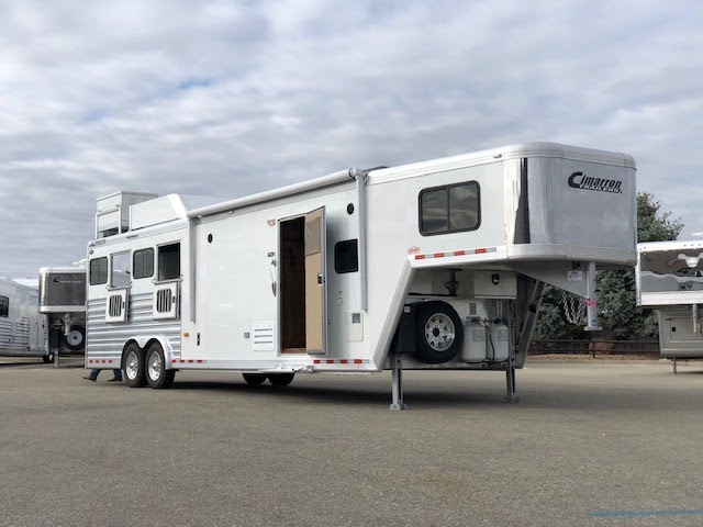 Preview image of 2021 Cimarron Norstar 4 Horse Living Quarters youtube video