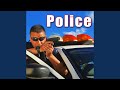 Police Motorcycle Passes By At Fast Speed With Siren