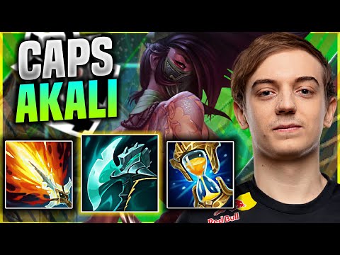 CAPS TRAINING SOME AKALI! - G2 Caps Plays Akali MID vs Ryze! | Season 11