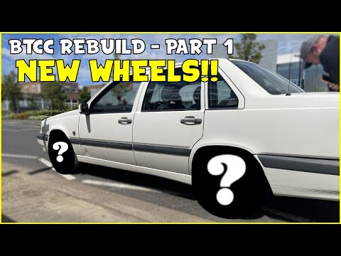 New wheel day !!!! - all for our btcc build!!!! #volvo #850 #focusst