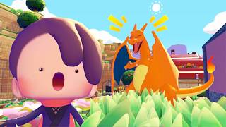 CHARIZARD VISITS MY TOWN!!! - POKOPIA PART 4