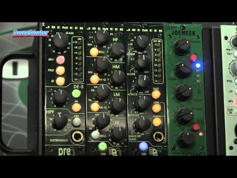 Joe Meek MeQ 500 Series 4-band EQ Overview - Sweetwater at Summer NAMM '13