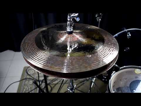 Hihat 14" Aggressive/Raw Custom Sound Demo - Diril Cymbals Italia