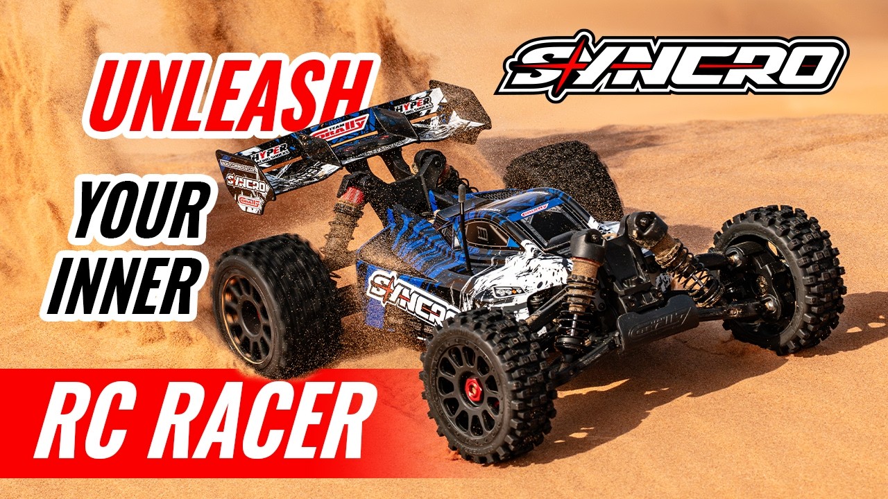 RC auto SYNCRO - BUGGY 2WD 3-4S - RTR, zelená