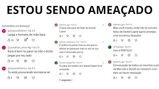 ESTOU SENDO AMEAÇADO PELOS SEGUIDORES DO DANIEL LOPEZ E PASTOR MARCELO DE CARVALHO