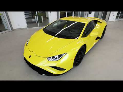 DELIVERING a GORGEOUS 2021 Lamborghini Huracán EVO RWD in Giallo Belenus!