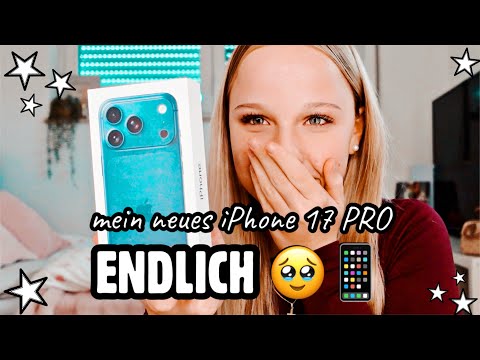 My new iPHONE 17 PRO 💕 LIVE UNBOXING 🎀 HEY ISI