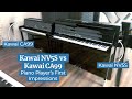 Kawai NV5S First Impressions Vs Kawai CA99 Hybrid Digital Piano Comparison Family Piano Co