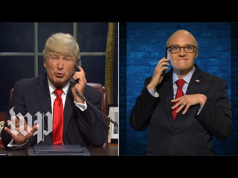 SNL vs. Reality | Trump impeachment skits vs. real life