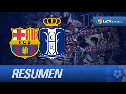 Resumen de FC Barcelona B (3-1) Recreativo de Huelva
