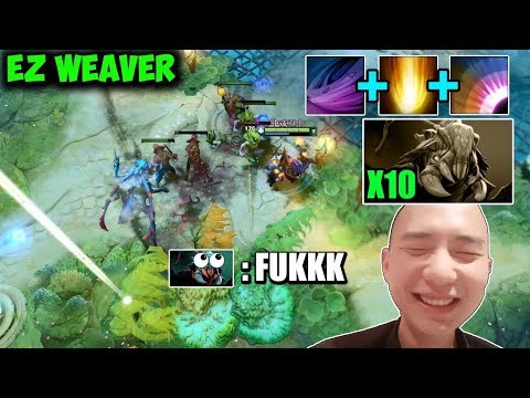 INSTANT KILL WEAVER MID WITH BRUTAL COMBO SUMIYA INVOKER - LEARN INVOKER SUMIYA CLASSROOM Dota 2