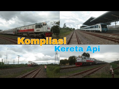 Indonesian Railway | Kompilasi Kereta Api Indonesia Di Divre 1 Medan PART 13