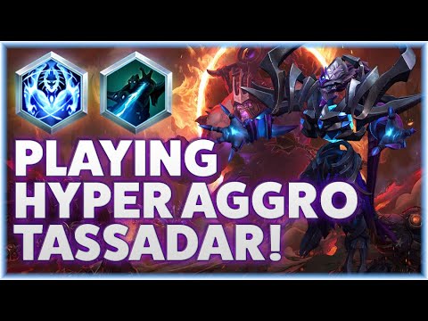 Tassadar Archon - PLAYING HYPER AGGRO TASSADAR! - Grandmaster Storm League