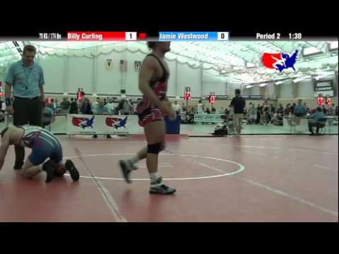 University Nat`ls FS  79 KG / 174 lbs: Billy Curling vs. Jamie Westwood