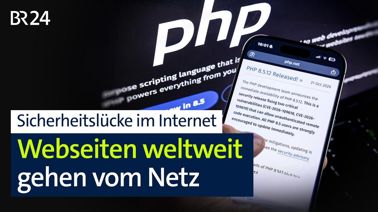 Weltweite Sicherheitslücke: Viele Webseiten gehen vom Netz - auch in Bayern | BR24