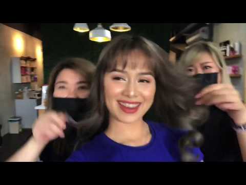 Colored my hair at Lush Hair Salon kk - Hosiani Keewon