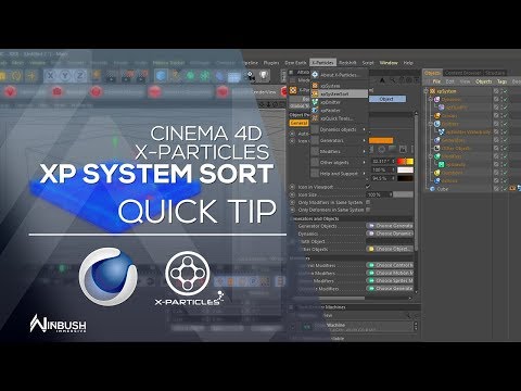 Quick Tip / X-Particles XpSystemSort to organize your structure
