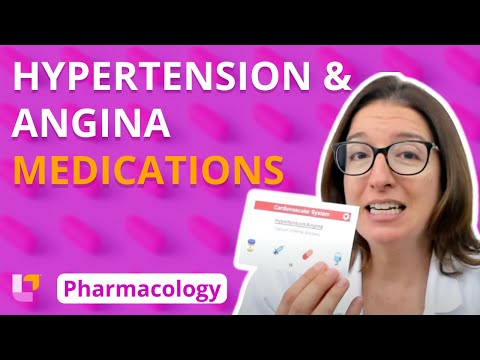 Hypertension/Angina Medications - Pharmacology  - Cardiovascular | @LevelUpRN