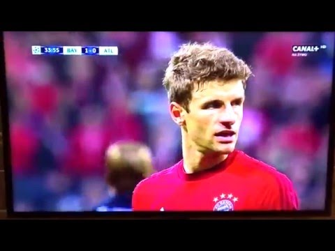 MULLER FAIL PENALTY * BAYERN MUNCHEN vs ATLETICO MADRID * CHAMPIONS LEAGUE 2015/16