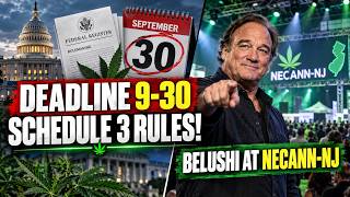 Belushi at NECANN-NJ-Trump Admin Deadline 9-30 for Schedule 3 Rules! No on 8 @37th Freedom Rally;