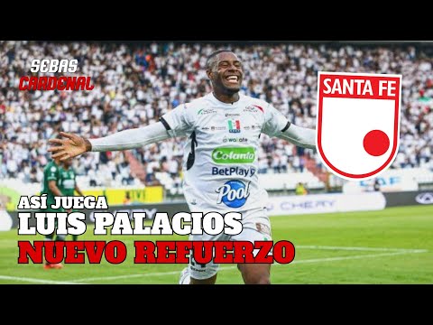 ASÍ JUEGA LUIS PALACIOS - POSIBLE NUEVO REFUERZO DE INDEPENDIENTE SANTA FE