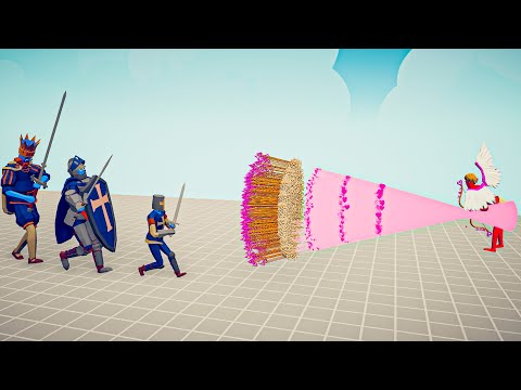 MEDIEVAL WARRIORS vs EVERY GOD - Totally Accurate Battle Simulator TABS