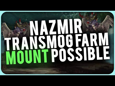 Amazing NEW BFA Transmog And Mount Fast Respawn Farm 2 Possible Mounts Loads OF Gold WoW Gold Guide