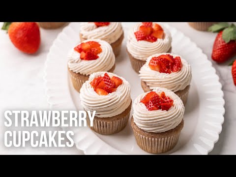 Erdbeer-Cupcakes l Der Rezept-Rebell