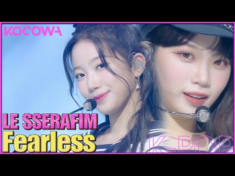 LE SSERAFIM - Fearless l Music Bank K-Chart Ep 1124 [ENG SUB]