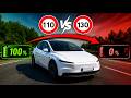 Autonomie réelle à 110 et 130 du Model Y Standard 2026 : vous n'en reviendrez pas !