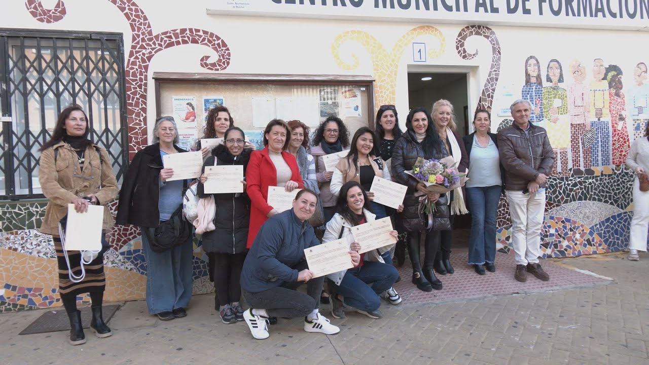 Entrega de diplomas en el Centro de Formación de Sabinillas