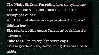 Earl Sweatshirt - Blade (Lyrics on Screen) Odd Future&#39;s Radical Mixtape