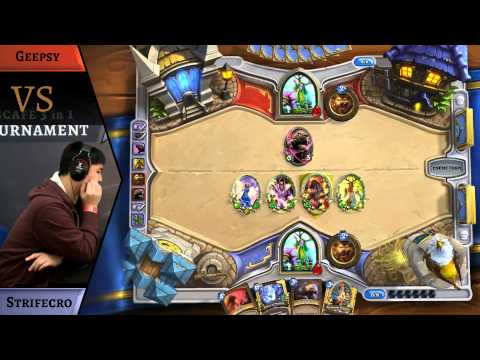 DHB 14 NESCAFE HearthStone - STRIFECRO vs GEEPSY (interview with both)